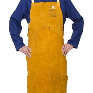 Șorţ de sudură din şpalt de vită Golden Brown™ (44-2142, 44-2142 W)