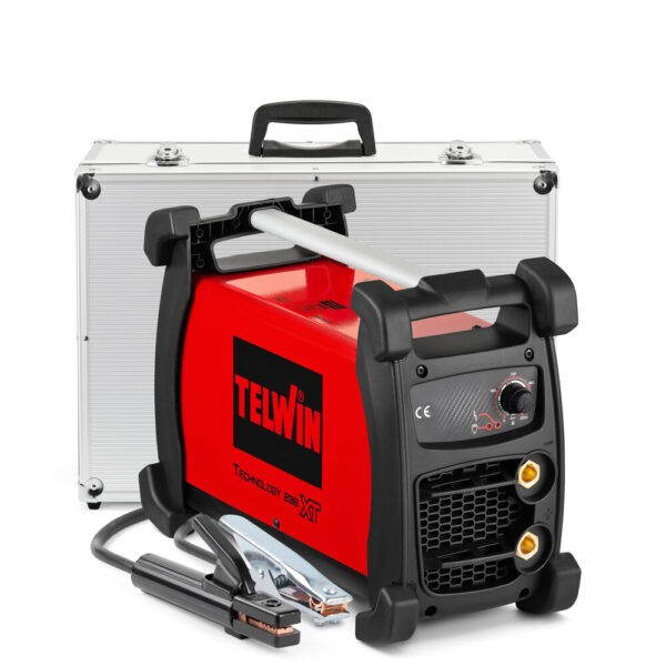 Aparat de sudura Telwin Technology 236 XT cu valiză și accesorii
