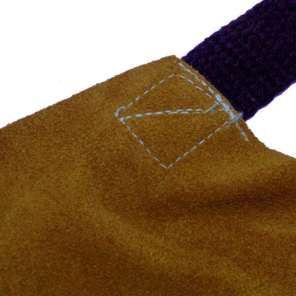 Șorț sudor, piele, cusături kevlar (100x80cm) - imagine 8
