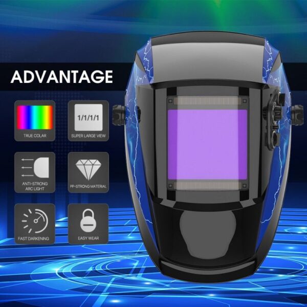 Mască de sudură cu filtru PAP3 EH-091X - imagine 4