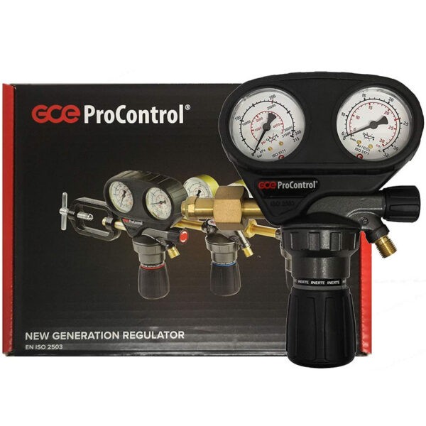 Reductor de presiune Ar/Co2 GCE ProControl, 200 BAR, 30l/min - imagine 2