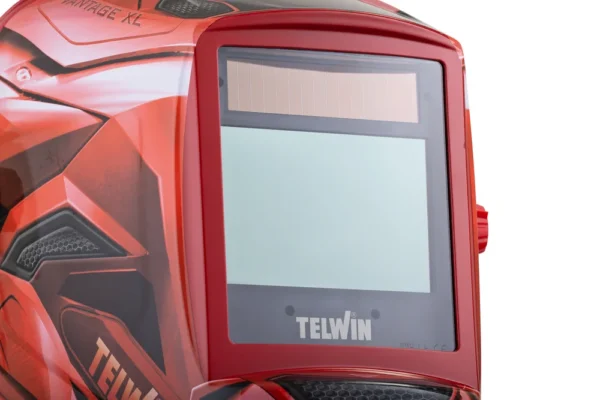 Mască sudură automată cu filtru reglabil DIN 4/5 -9/9-13 Telwin VANTAGE RED XL (802936) - imagine 6