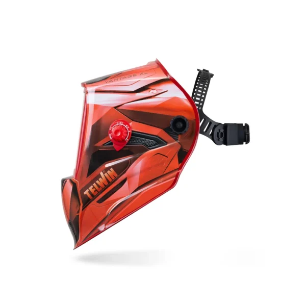 Mască sudură automată cu filtru reglabil DIN 4/5 -9/9-13 Telwin VANTAGE RED XL (802936) - imagine 4