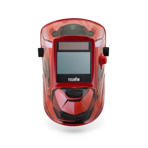 Mască sudură automată cu filtru reglabil DIN 4/5 -9/9-13 Telwin VANTAGE RED XL (802936) - imagine 3