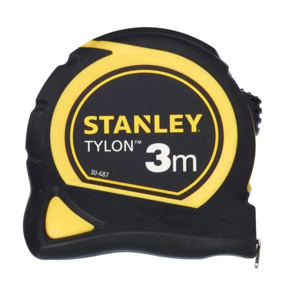 Ruleta Tylon 3m, tru-zero, protectie din cauciuc, anti-alunecare, 3m x 13mm Stanley 1-30-687 - imagine 2