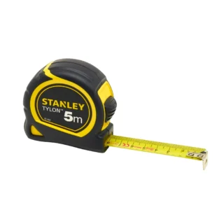 Ruleta Tylon 5m, tru-zero, protectie din cauciuc, anti-alunecare, 5m x 19mm Stanley 1-30-697