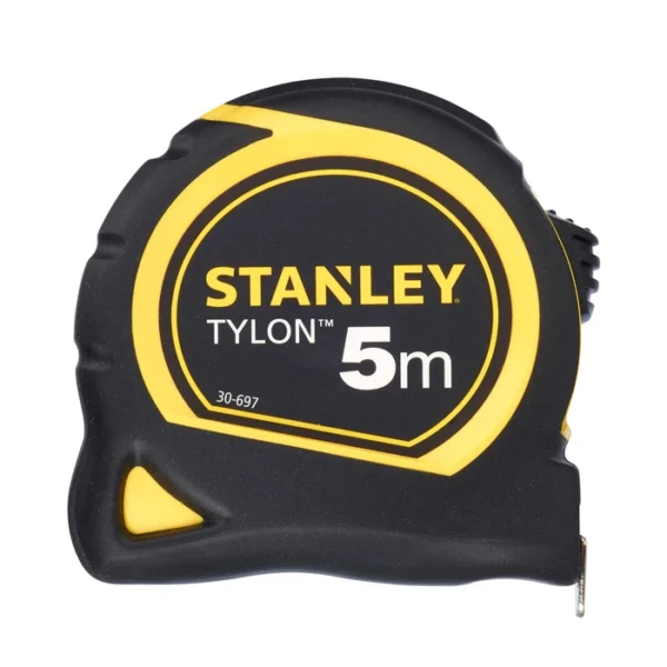 Ruleta Tylon 5m, tru-zero, protectie din cauciuc, anti-alunecare, 5m x 19mm Stanley 1-30-697 - imagine 2