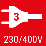 IM2390 3ph 230V 400V