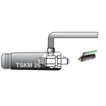 Conector curent 10-25 iesire laterala gaz Trafimet CX1125