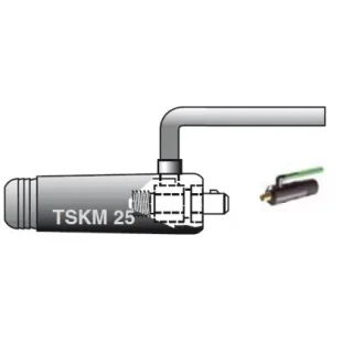 Conector curent 10-25 iesire laterala gaz Trafimet CX1125