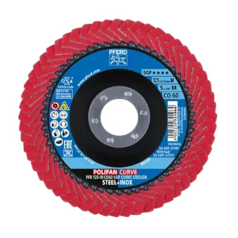 Disc abraziv lamelar PFERD
